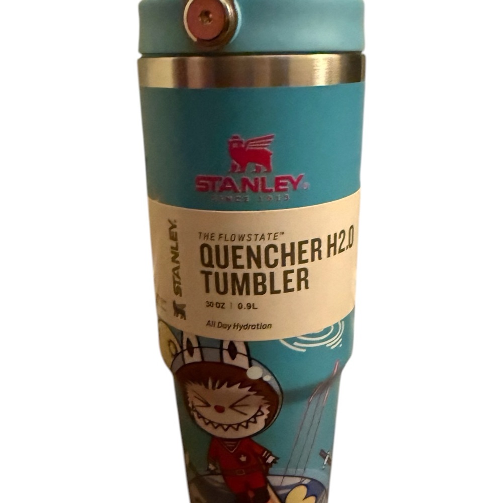 Labubu Stanley Blue Quencher H2.0 Tumbler